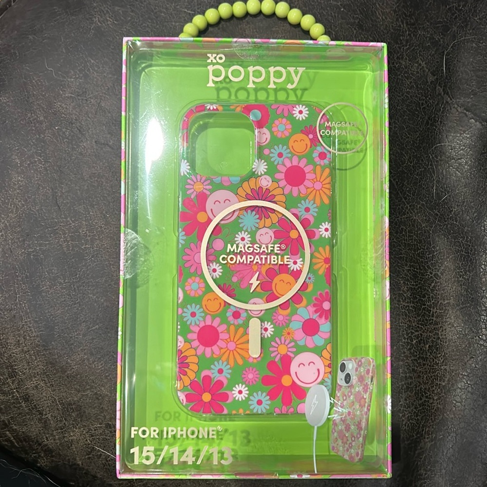 XO Poppy iPhone Case NIB